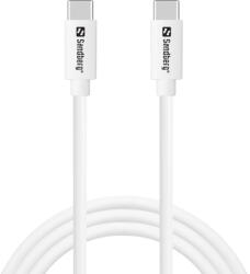 Sandberg 136-52 USB kábel USB 3.2 Gen 1 (3.1 Gen 1) USB C Fehér (136-52)