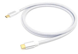 Equip 128356 USB 3.2 Gen 2 (3.1 Gen 2) 1 M USB C Ezüst, Fehér (12835607101)