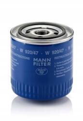 Mann-Filter Mann Filter olajszűrő No. W920/47 Fv! Szuper Ár! Szuper Minőség! !