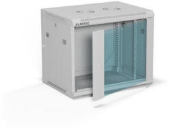 ALANTEC ALANTEC Racking cabinet 19" 9U 600x450, Grey FLAT PACK (SW-9U-600-450-01-SF)