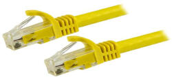 StarTech N6PATC750CMYL Sárga 7, 5 M Cat6 U/UTP (UTP) (N6PATC750CMYL)