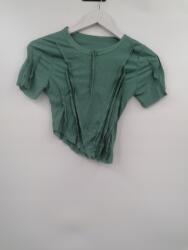 Aleon Shein Elasztikus Blúz Zöld 38 M Aaa