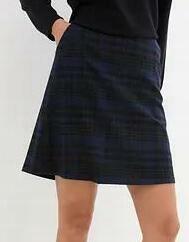 Bonprix 40-ES Kockás Női Szoknya