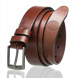 Betlewski Öv férfi valódi bőrből, ideális öltöny öv 125 (LIC30-0 BRAZOWY 125)