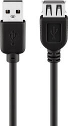 Goobay 68904 USB kábel USB 2.0 3 M USB A 0, 48 Gbit/s Fekete (68904)
