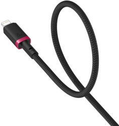 Baseus Dura Type C fast charging cable for iP 20 W 1 m Black, Red (P10377800U01-01)