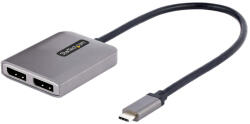 StarTech MST14CD122DP video digitalizáló adapter 4096 x 2160 pixelek Szürke (MST14CD122DP)