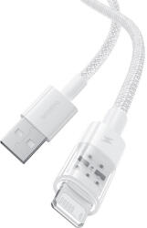 Baseus Gem USB to IP 2.4A fast charging cable 2 m White (P10373003211-01)