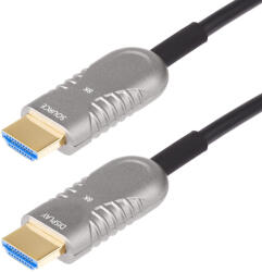 StarTech 8K-A-30F-HDMI-CABLE HDMI kábel 9, 1 M HDMI A-típus (Standard) Fekete, Ezüst (8K-A-30F-HDMI-CABLE)