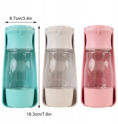  Vizes palack kutyáknak háztartási tál Hordozható itató (PT005706-03)