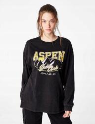 Jennyfer FC22215 Jennyfer Vékony Hosszú Ujjú Pulóver Nyomott Mintával Xs/s