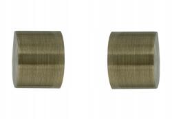 ESTAdeco Luna karnisvég, 2 db-os szett, 19 mm-es karnisokhoz, antik arany (końcówka LUNA fi19mm ZŁOTO ANTYK)