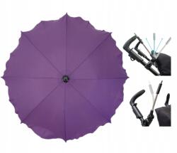 Skyline Babakocsi napernyő, lila, kerek, napvédő, 75 cm, UV50 szűrő Lengyel (PO0aa058)