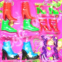  Cipő szett baba cipő Modellek 6 Pár (1337)