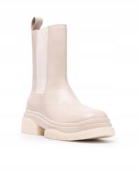 Ash Storm világosbézs bokacsizma, Size 41, 100% bőr (462320)
