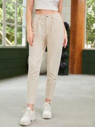 Shein FC55122 Shein Szövet Magas Derekú Nadrág (14) M