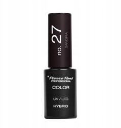 Pierre René PROFESSIONAL Hibrid lakk Pierre René Nr 27 Sangria 6 ml (5902659555373)