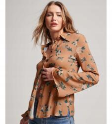Superdry Barna Mintás Ing (38) (591294)