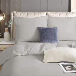 Spod Igły i Nitki Egyszínű Szatén Ágyneműhuzat Garnitúra 100% Pamut Lengyel Taupe *200/220 (POŚCIEL KOMPLET 220X200 BAWEŁNA SATYNOWA)