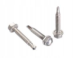 Milwar 4, 8x32 Rozsdamentes Önfúró Lemezcsavar 6-szögletű Kulcsos 7504K (10) (7504K24832)