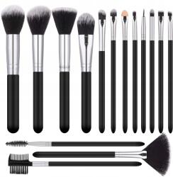 Melliex Sminkes Ecsetek 15 Db-os Professzionális Szintetikus Ecsetkészlet (1261873826879)