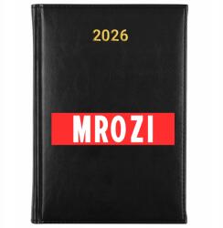 FunnyCase Könyvnaptár 2026 Fagyos Fekete tervező Napló Határidőnapló Ajándék Wz (Kalendarz Czarny MROZI)