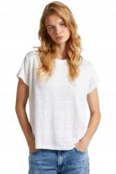 Pepe Jeans Fehér Hímzett Logós Póló (M) (590310)