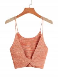 Shein KC61308 Kötött Vállpántos Felső (26) S