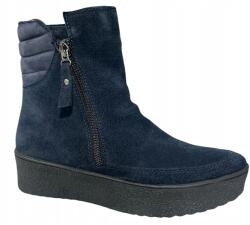 Simen Bokacsizma Simen 9019 MÉRET38 Bőr Velúr Sötétkék (9019)