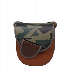 Słoń Torbalski Barna zöld bőr postás táska Słoń Torbalski (00-398-1515-E8-284144)