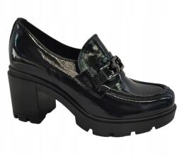 Lemar Félcipő Lemar 20115 MÉRET39 Bőr Fekete Lakk (20115)