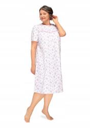 Martel Női rövid ujjú hálóing Bogna I 203 minta 28 Martel L világos rózsaszín (Koszula nocna damska krótki rękaw)