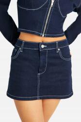 Boohoo FC45122 Boohoo Farmer Miniszoknya Magas Derekú (35) L