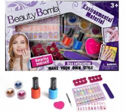 Körömfestő Készlet Beauty Bomb Matricák (Zestaw Paznokci Mały)