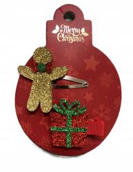  Karácsonyi hajcsatok - 2 db-os szett (8721123600749)