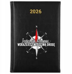 FunnyCase Naptár Fekete A5 2026 Pedagógusnapi Határidőnapló Olyan Vagy, Mint Iránytű (Kalendarz Czarny Jesteś Jak Kompas)