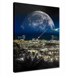 ZeSmakiem Órák 30x40 Hold a város felett Éjszaka (H144M_Z1D_30x40cm AZ)