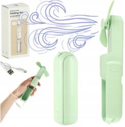  Asztali ventilátor mini kézi összecsukható hordozható Usb ventilátor (5903039767317)
