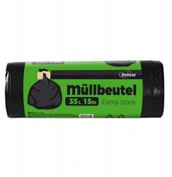 Deluxe Szemeteszsák 35l Univerzális Erős Deluxe Mullbeutel 15 db Ldpe (4260504880058)