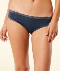 Etam Pamut Bugyi Csipkével, Size 44, sötétkék (557939)