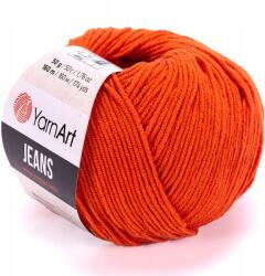 YARNART Jeans 85 piros fonal (85)