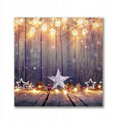 Tulup Vászonkép canvas 50x50 Csillagok Karácsonyi fények Díszek (ock-50x50-122291307)