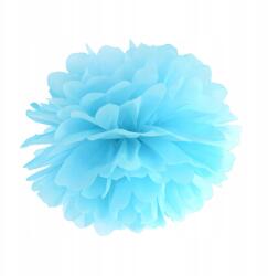 Party Deco Pompon papír dekoráció gömb kék dekoráció 25cm (PP25-011)