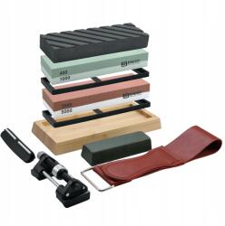  Késélező Kő, 400/1000/3000/8000 szemcsézettség, fenőkő készlet