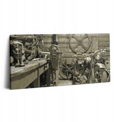 Wallfluent Fotótapéta Hobbi a vendégszobába Régi motorkerékpárok 100x50 cm (010030010010000075045)