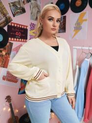 Shein HC43210 Shein Cipzáras Baseball Pulóver Zsebek 48