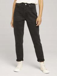 Tom Tailor Fekete Mom Jeans, 7/8-os, Size 27, pamut (463276)