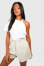 Boohoo CC11304 Boohoo Aszimmetrikus Fehér Póló (30) L