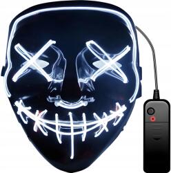 RETOO Led Maszk Világító Led Halloween Farsang Party Purge Jelmez (R-E328-4)