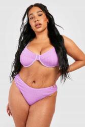 Boohoo LC95303 Boohoo Texturált Bikini Szett Merevített Melltartó 4XL
